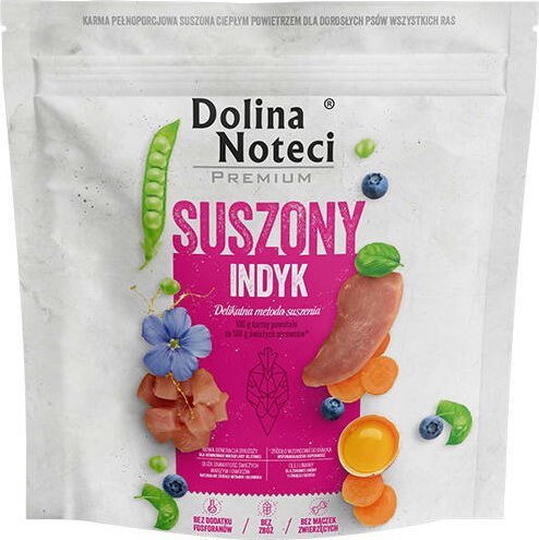 Dolina Noteci Karma suszona dla psa Premium indyk 1 kg