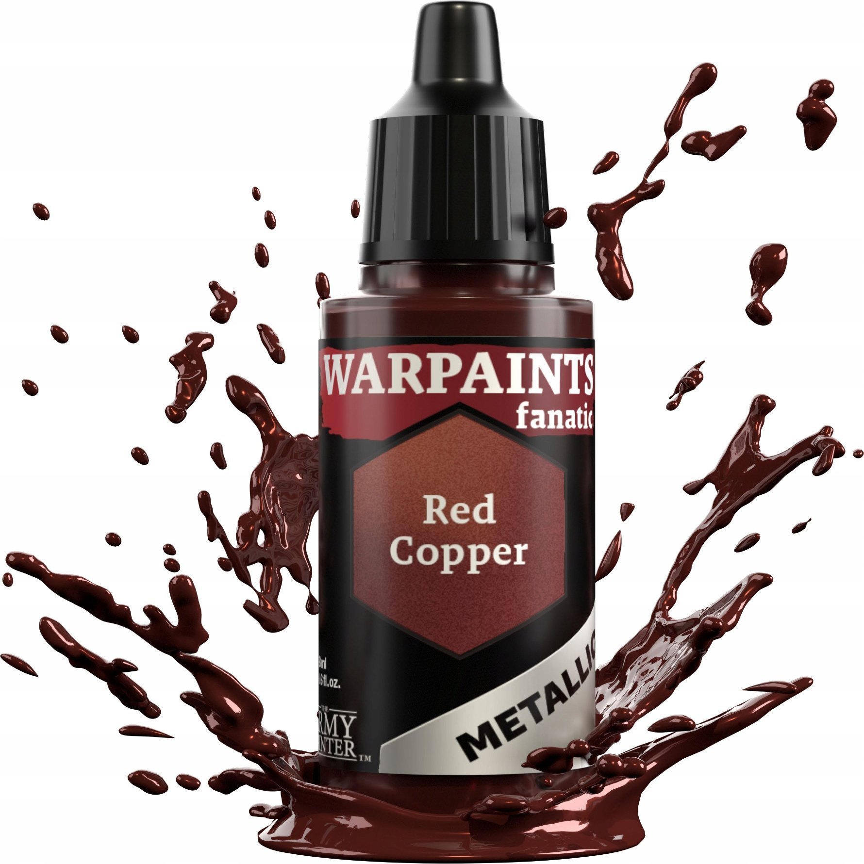 Army Painter The Army Painter: Warpaints - Fanatic - Metallic - Red Copper