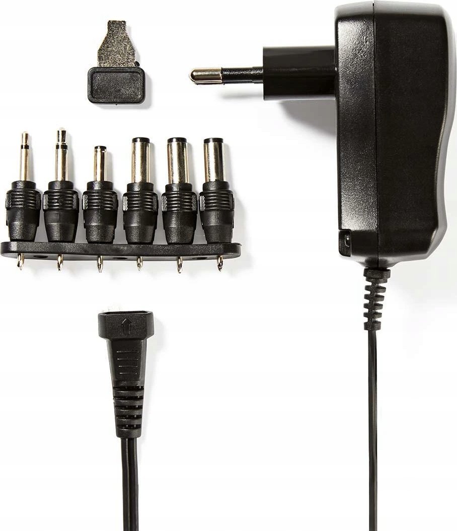 Nedis Nedis ACPA006 adapter zasilający/ inwentor Czarny