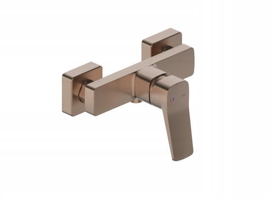 4526-010-34 / KFA / MALAGA / BATERIA NATRYSKOWA ŚCIENNA, PVD BRUSHED ROSE GOLD /