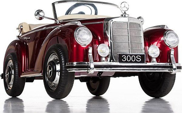 Super-Toys MERCEDES 300S DWA SILNIKI, , MIĘKKIE KOŁA, WOLNY START/ls618