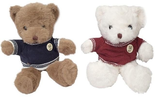 Miś w sweterku 30cm MIX