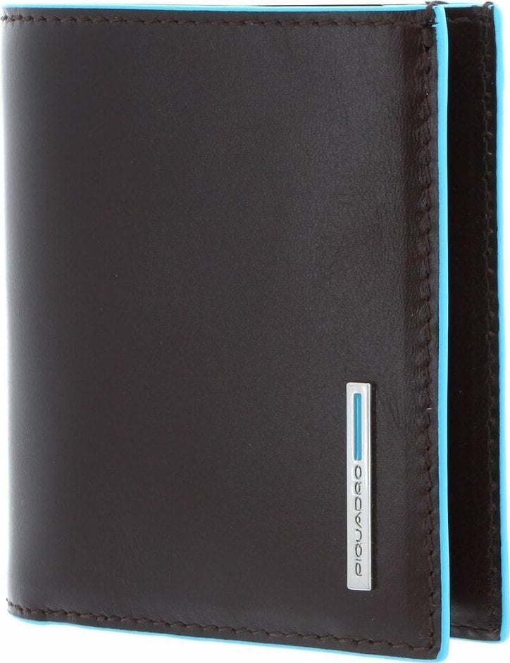 Piquadro Piquadro, Blue Square, Polyester, Card Holder, PP1518B2, Brown, Unisex Unisex