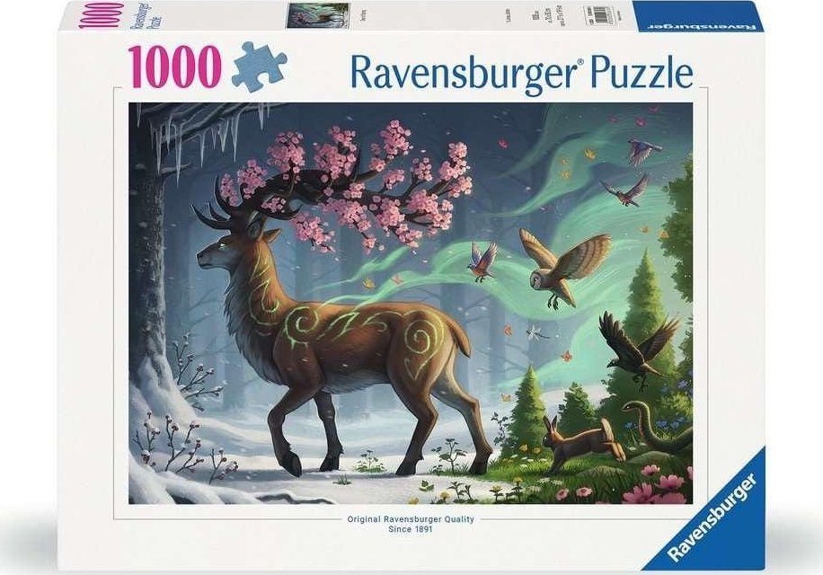 Ravensburger Puzzle Wiosenny jeleń 1000 elementów
