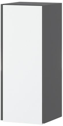 szafka kuchenna wisząca bella duża modułowa nowoczesna 40cm szara biały mat