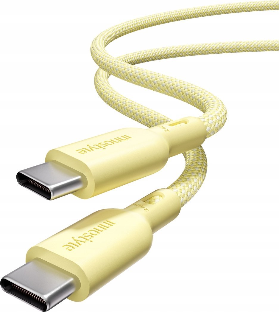Kabel USB Innostyle USB-C - USB-C 2 m Żółty
