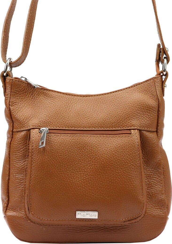 MiaMore Damska torebka ze skóry naturalnej MiaMore 01-039 DOLLARO NoSize