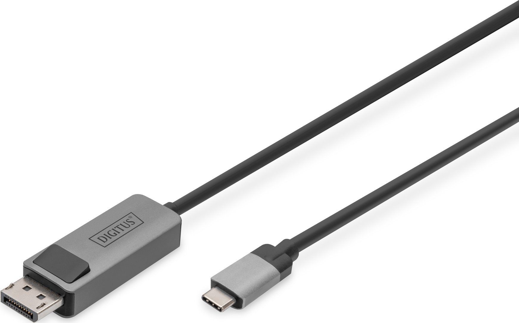 Kabel USB Digitus USB-C - DisplayPort 2 m Czarny (DB-300334-020-S)