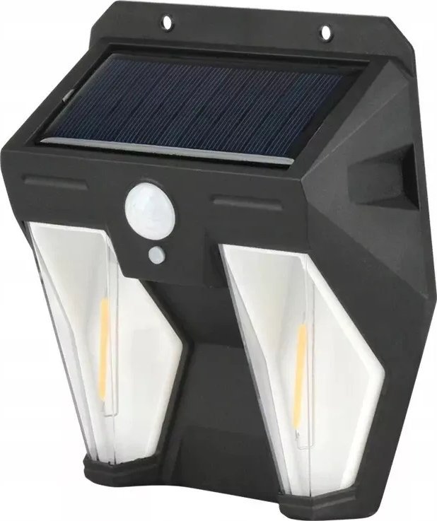Kinkiet Tech-Led Kinkiet solarny lampa Led czujnik ruchu i zmierzchu ciepły 3000K IP65 Kinkiet solarny lampa Led czujnik ruchu i zmierzchu ciepły 3000