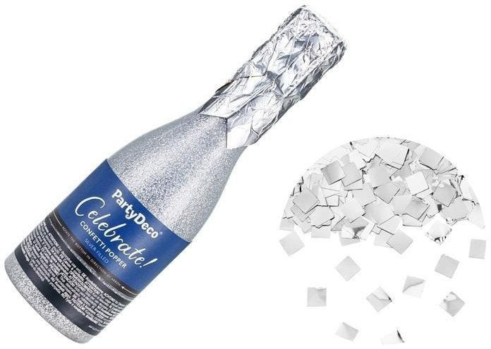 Tuba konfetti Szampan sreb 20,5cm 85916