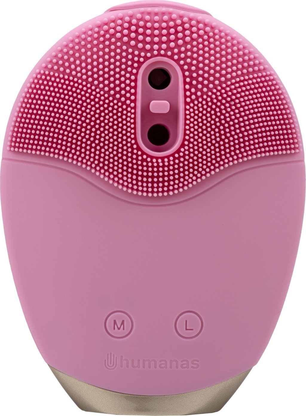 Humanas HUMANAS Aura Foam Szczoteczka soniczna do pielęgnacji twarzy różowa