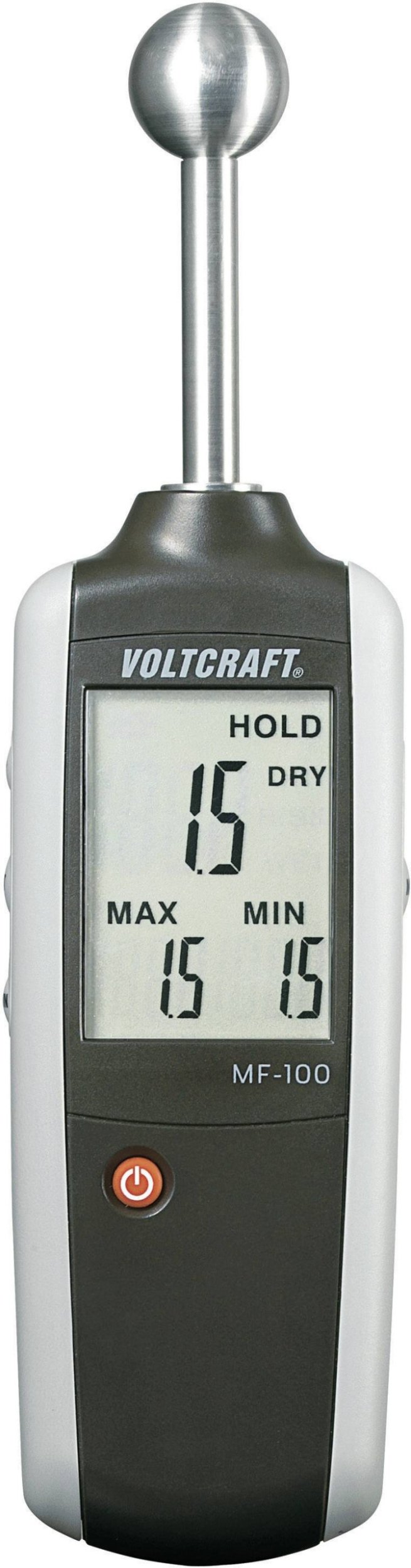 Wilgotnościomierz do materiałów VOLTCRAFT MF-100, nieinwazyjny 100880
