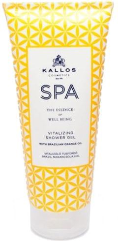 Kallos SPA Vitalizing Shower Gel Rewitalizujący balsam pod prysznic z brazylijskim olejkiem pomarańczowym 200 ml