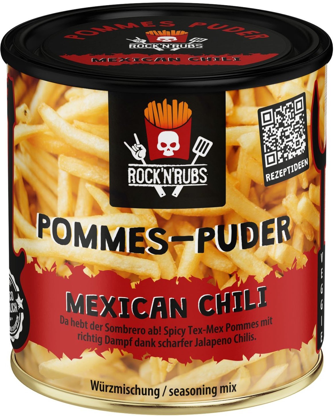 ROCK N RUBS Pommes-Puder - Mexican Chili 150g MHD 06/26