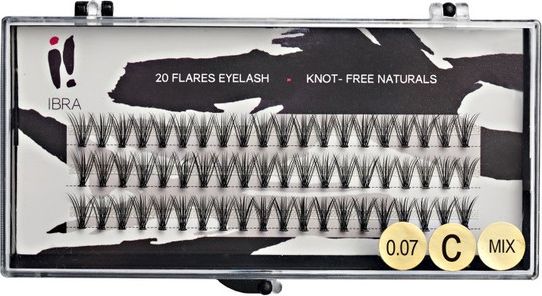 Ibra IBRA_Kępki sztucznych rzęs 0,07 C-Mix