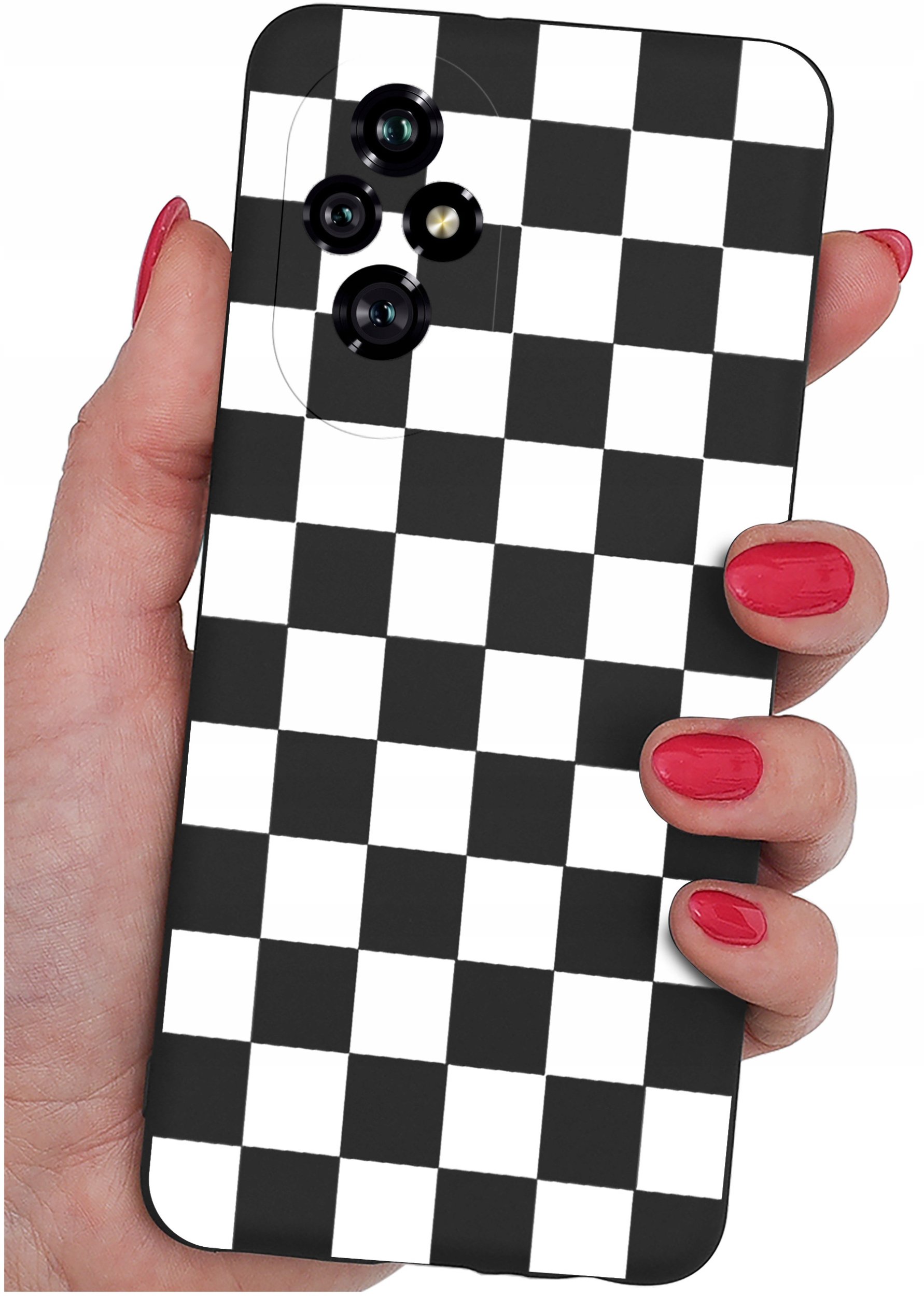 ETUI do Honor 200 5G | WZORY | SILIKONOWE MATT CASE + SZKŁO 9H