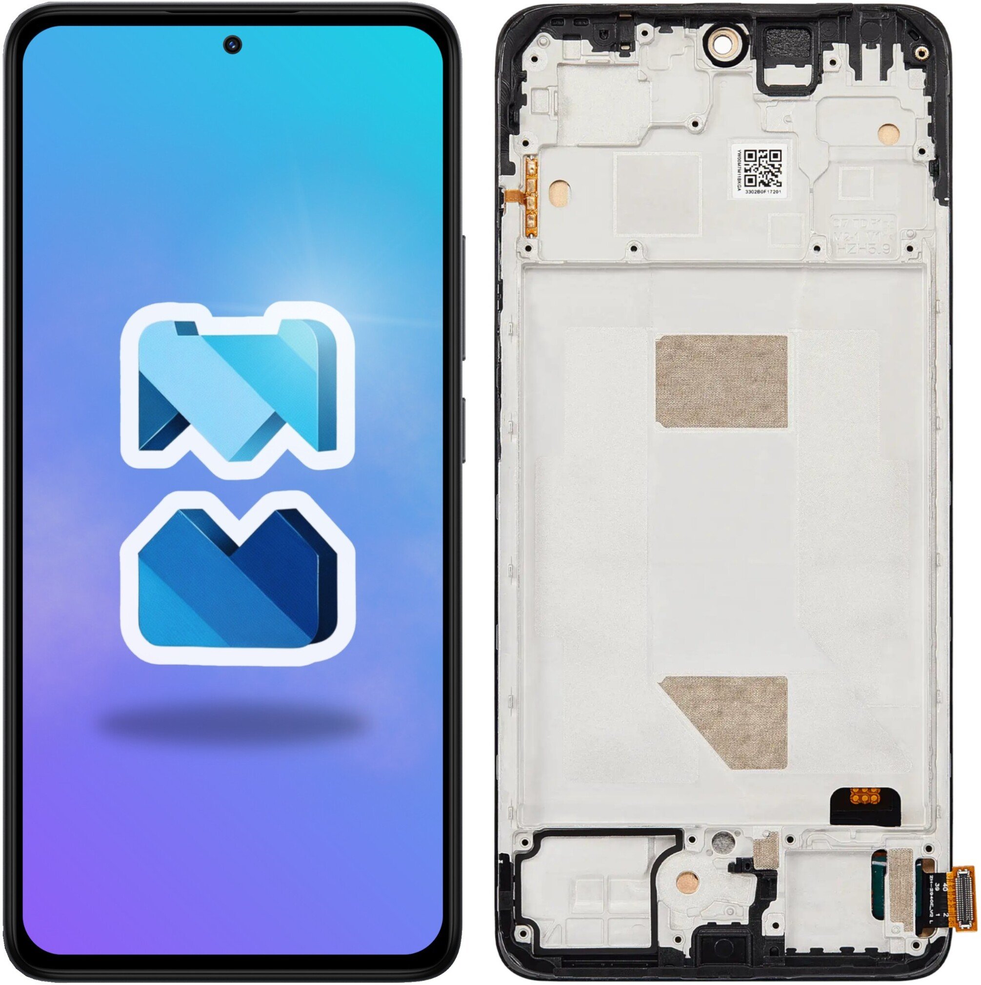 Wyświetlacz do Xiaomi Redmi Note 14 4G LCD 24117RN76G Ekran Incell Ramka