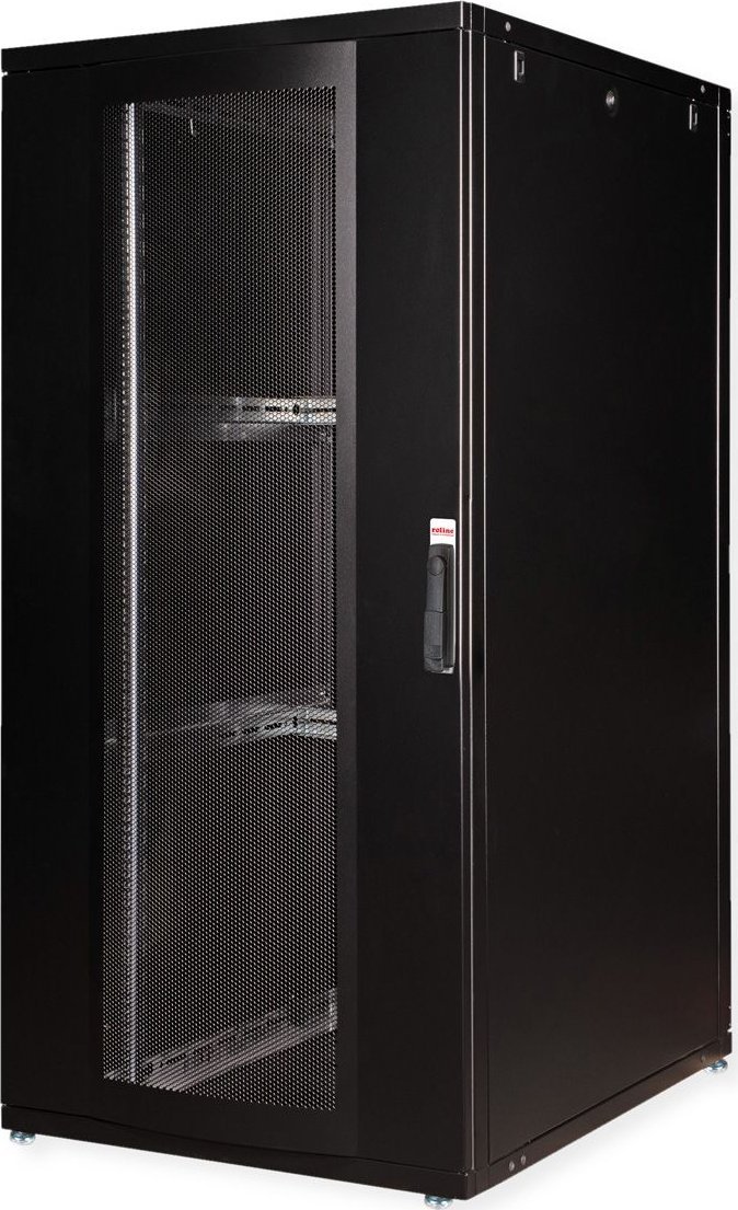 ROLINE Serverschrank 48,26cm 19Zoll 36 HE 800x1000 BxT schwarz