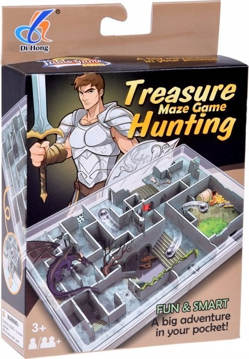 Jokomisiada Gra Labirynt - gra zręcznościowa Zabawka manualna GR0668