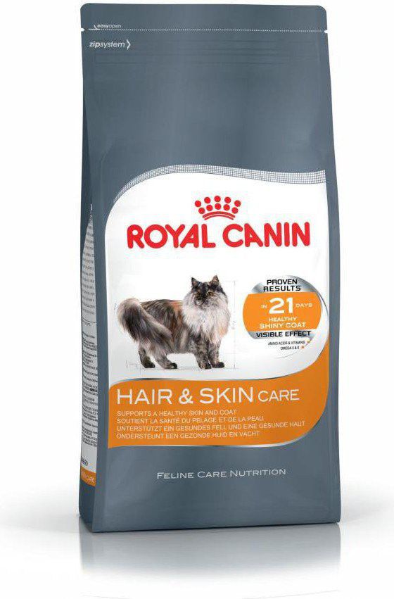 Royal Canin Hair&Skin Care karma sucha dla kotów dorosłych, lśniąca sierść i zdrowa skóra 2 kg