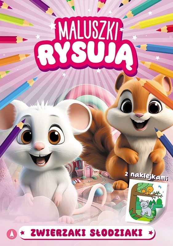 Skrzat Maluszki rysują Zwierzaki słodziaki 78053