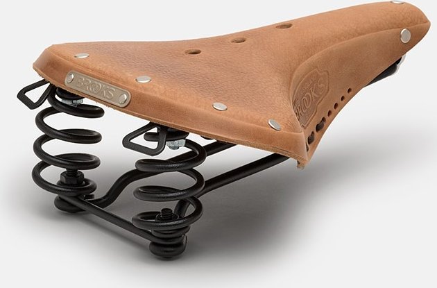 Brooks Siodełko BROOKS B67 SOFTENED, Dark Tan, Steel Rail, Waga 850g, Linia Leather (NEW)