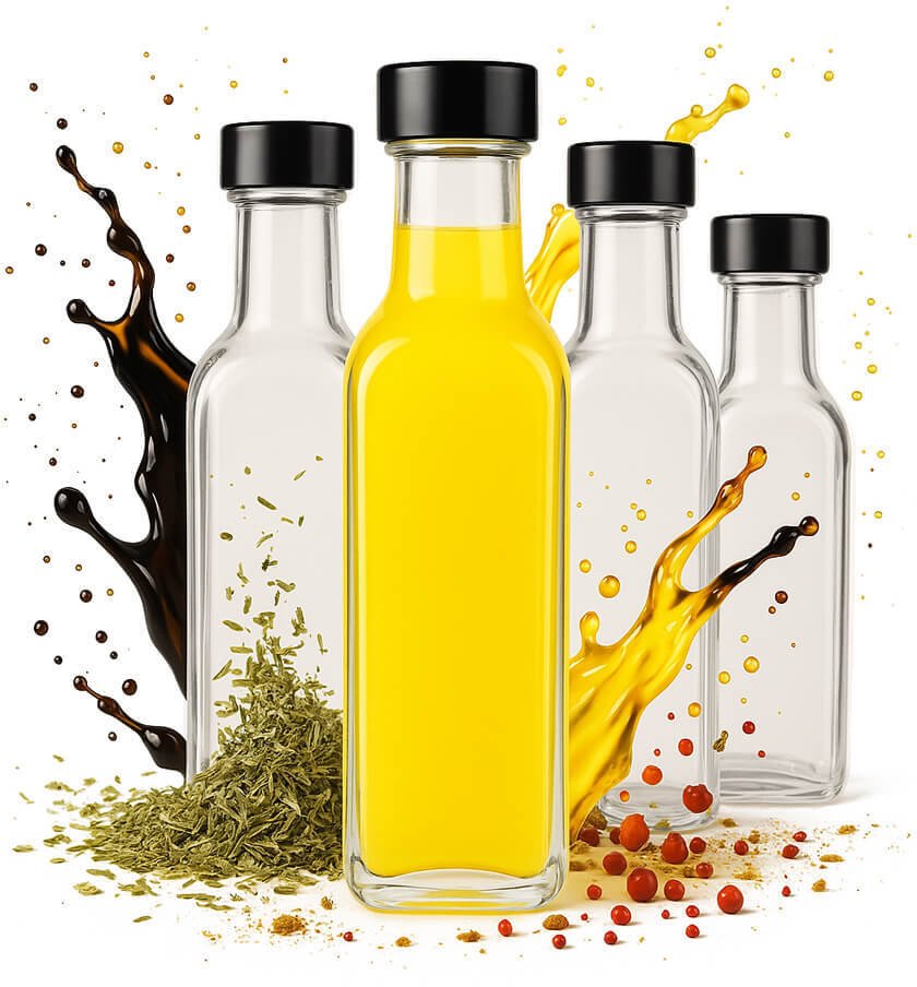 50x Butelka MARASCA 100ML ZAKRĘTKA GPI NA BIMBER wino Butelki Szklane