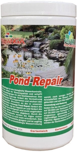 Femanga, Pond Repair, 1kg, �rodek do poprawy jako�ci wody w oczkach wodnych