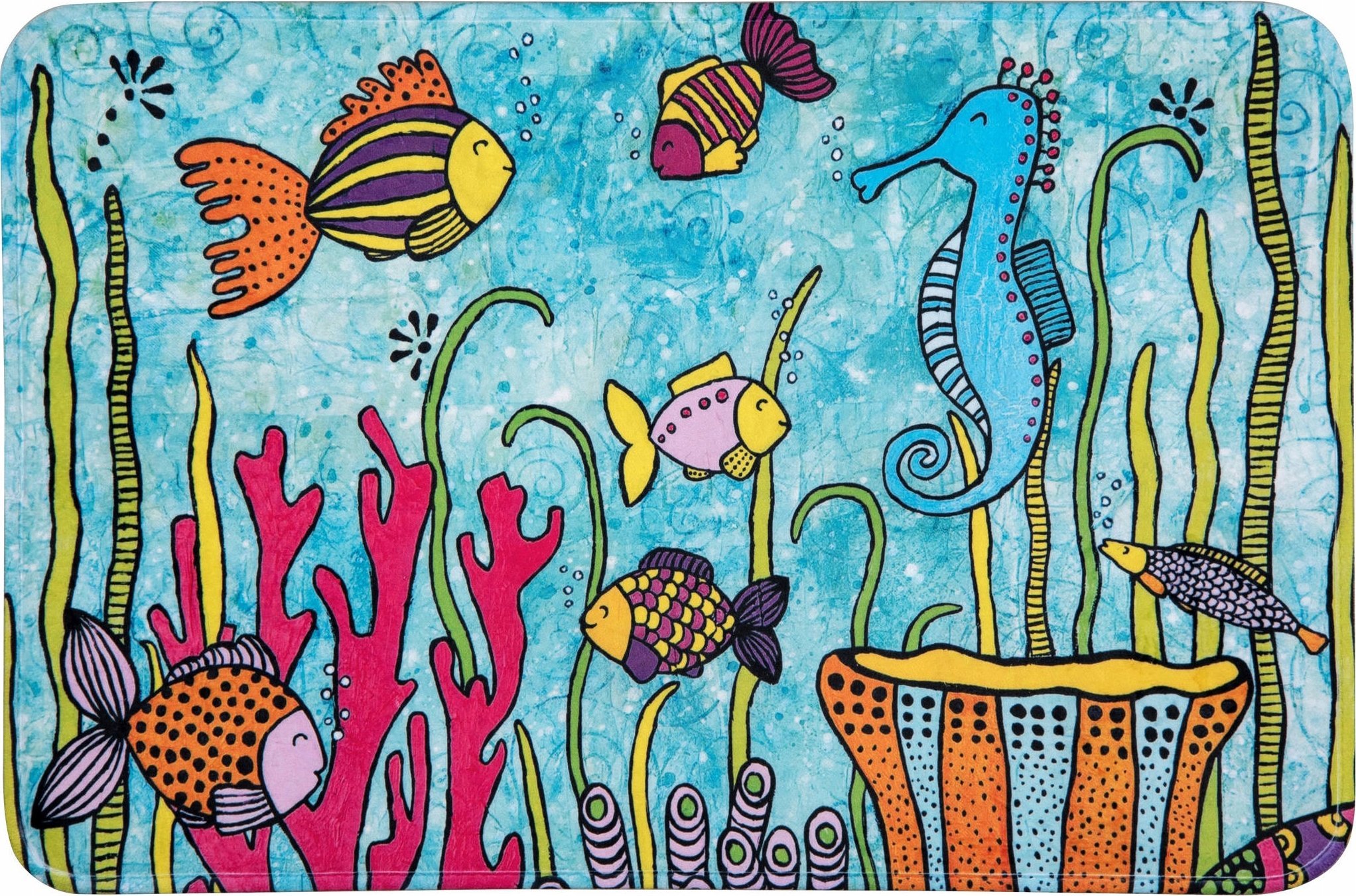 Wenko Dywanik łazienkowy 45x70cm niebieski