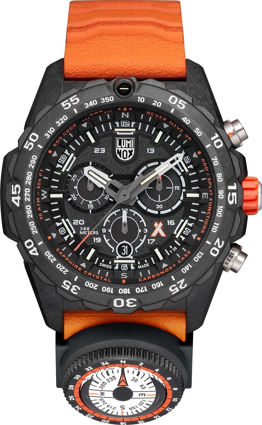 Zegarek Luminox Zegarek męski Luminox XB.3749 pomarańczowy