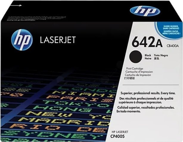 Toner HP 642A Black Oryginał (CB400A)