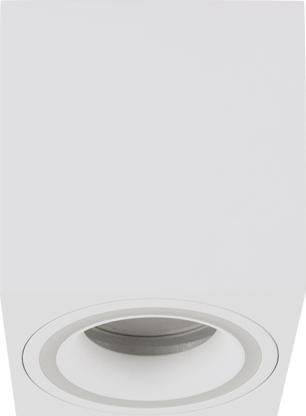 Lampa sufitowa IDEUS Sufitowa lampa nowoczesna Indi 04047 prostokątna do holu biała