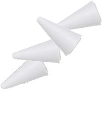 Tucano Pencil replacement nibs, 4 pcs, white