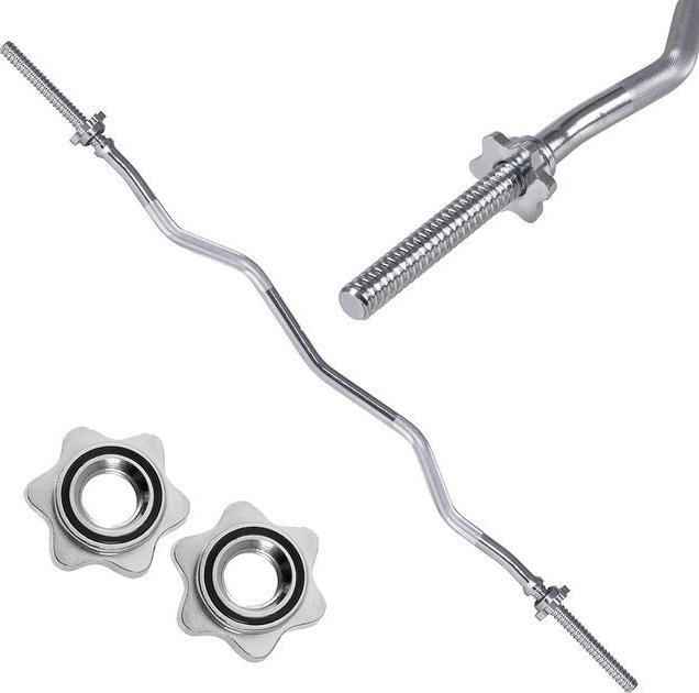 Springos Gryf lekko łamany 120 cm 25 mm zaciski UNIWERSALNY