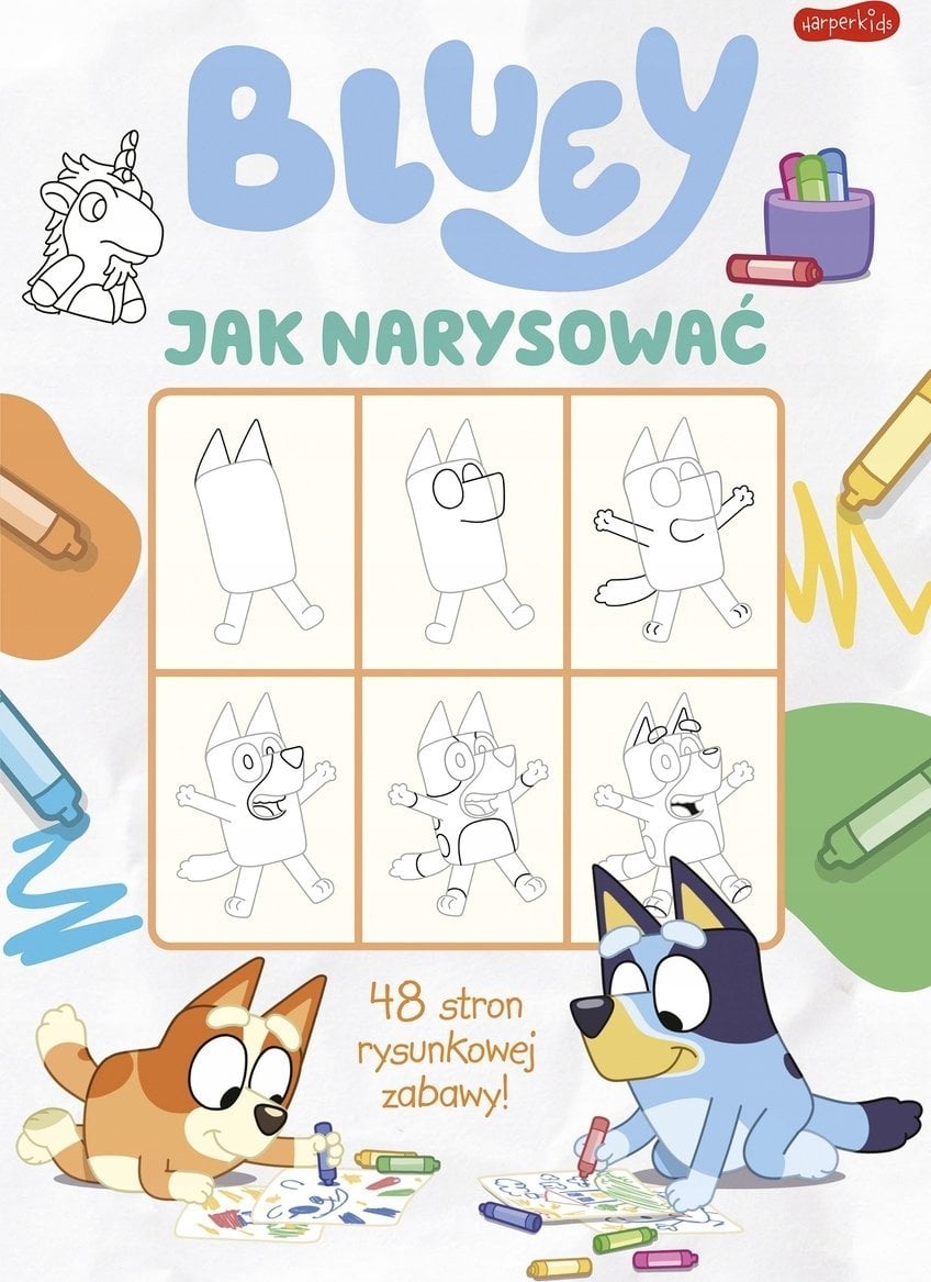 Bluey Jak narysowac 95833