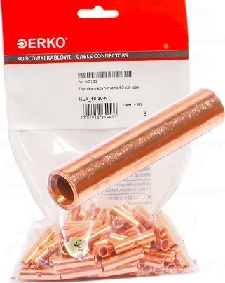 Erko Tulejka CU nieizolowana KLA 16-30-N ERKO 50szt