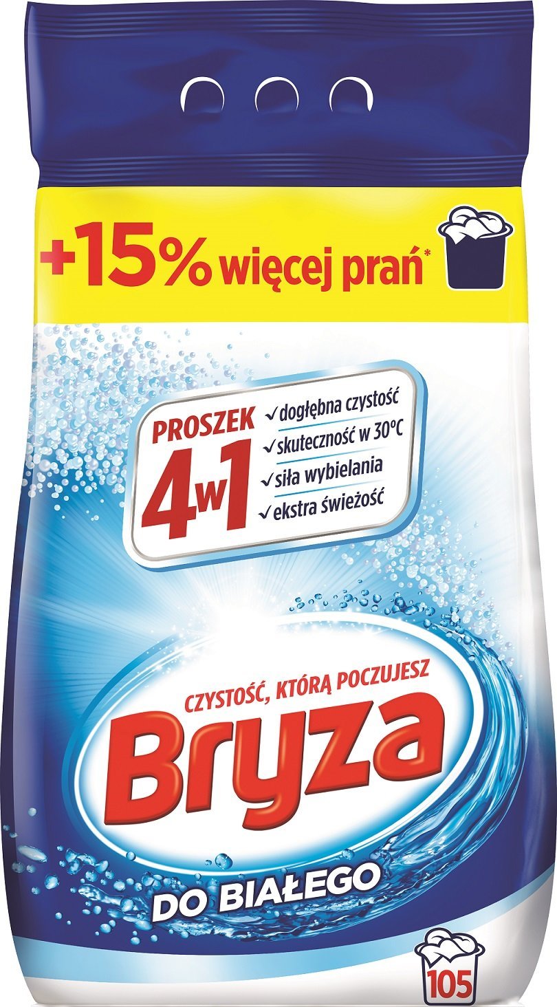 Bryza Proszek do prania białych ubrań White 4w1 6,825 kg
