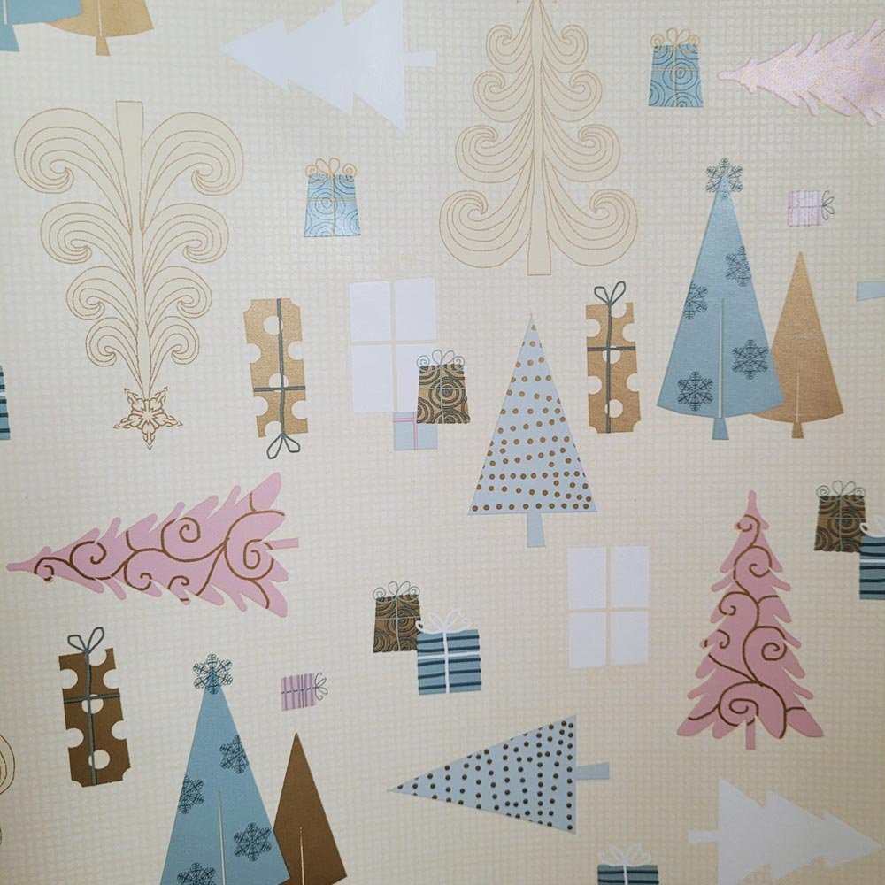 Fastima Papier do pakowania prezentów prezentów 70cmx5m 75m5