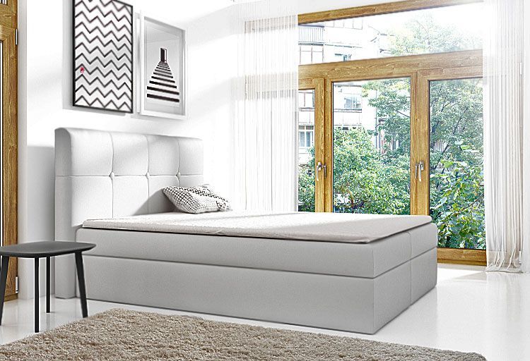 Elior Łóżko kontynentalne Magnolia 180x200 - 44 kolory