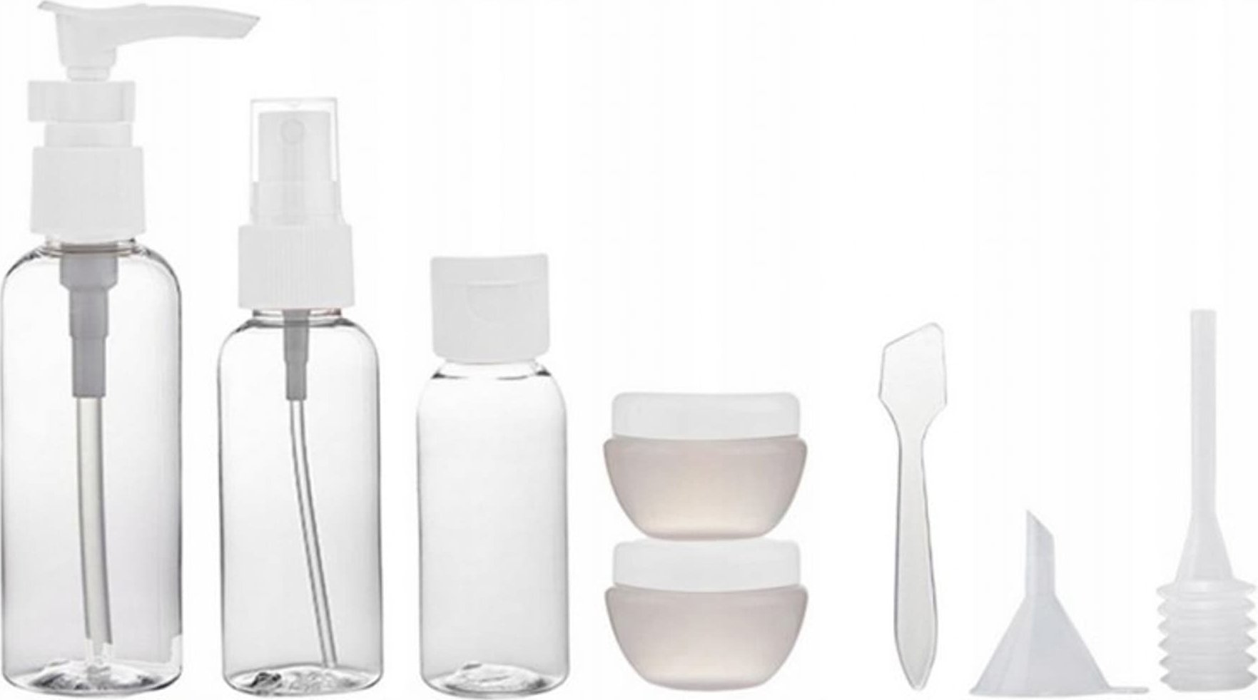 eCarla ZESTAW BUTELECZEK PODRÓŻNYCH 8w1 KS64WZ2