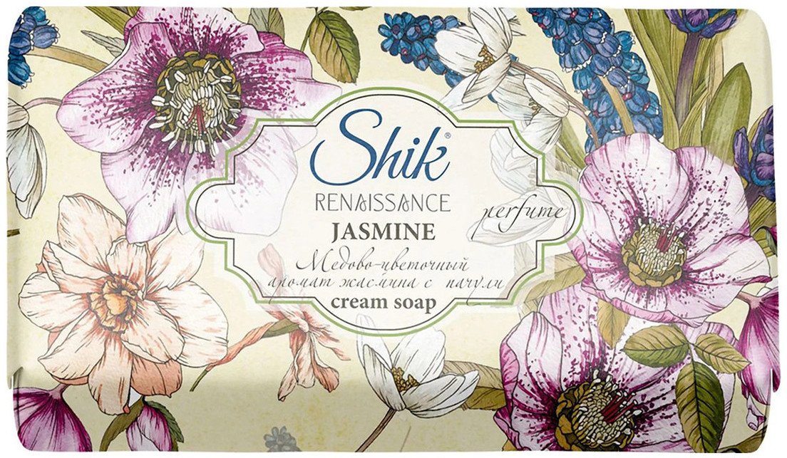Shik Renaissance Kremowe mydło w kostce Jaśmin 125g