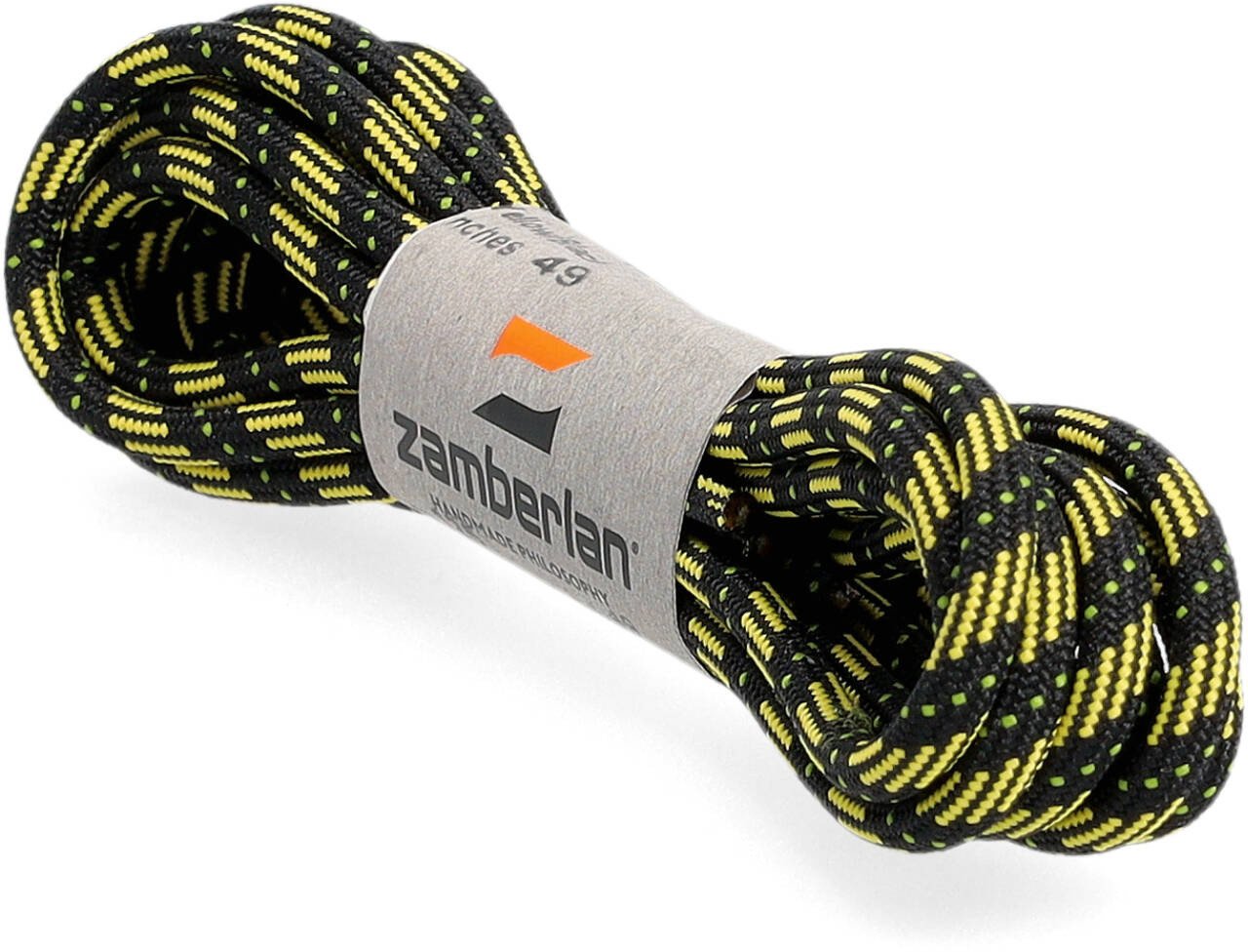 Sznurowadła Zamberlan Round Lace - yellow-black 150 cm