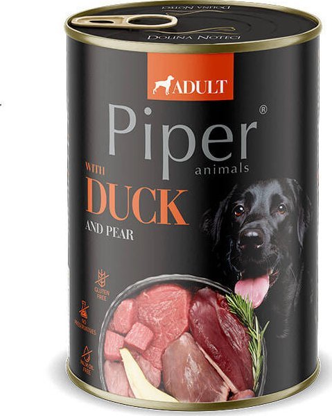 Mokra Karma dla psa Piper Animals z kaczką i gruszką 400 g