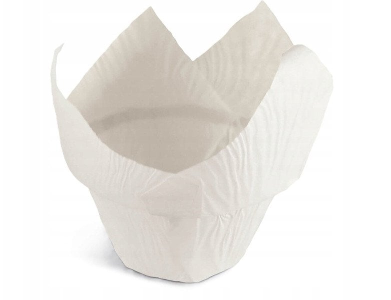 Keksinu papira forminas 12 gab. baltas Air Fryer O8 5x8cm 8006043022414