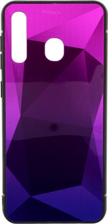 Mocco Stone Ombre Back Case Silicone Case With gradient Color For Apple iPhone 11 Pro Max Purple - Blue