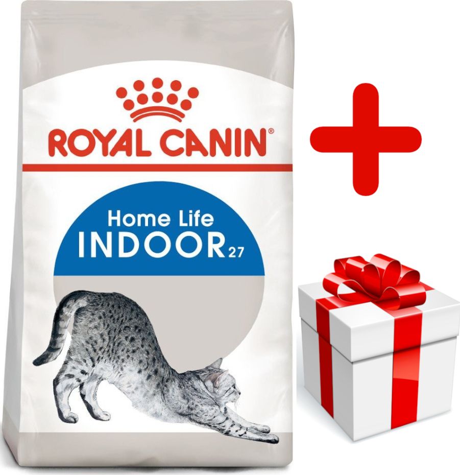 Royal Canin ROYAL CANIN Indoor 27 10kg karma sucha dla kotów dorosłych, przebywających wyłącznie w domu + niespodzianka dla kota GRATIS!