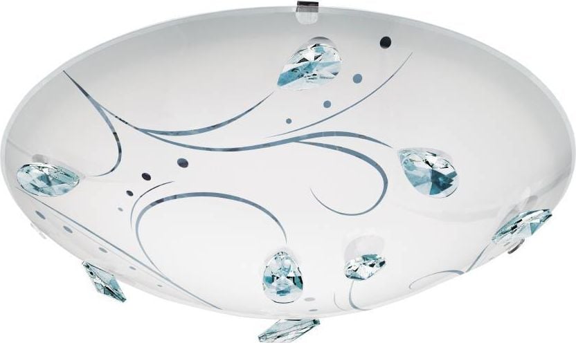 Lampa sufitowa EGLO Plafon sufitowy szklany Eglo SORRENTA 1 LED 95689