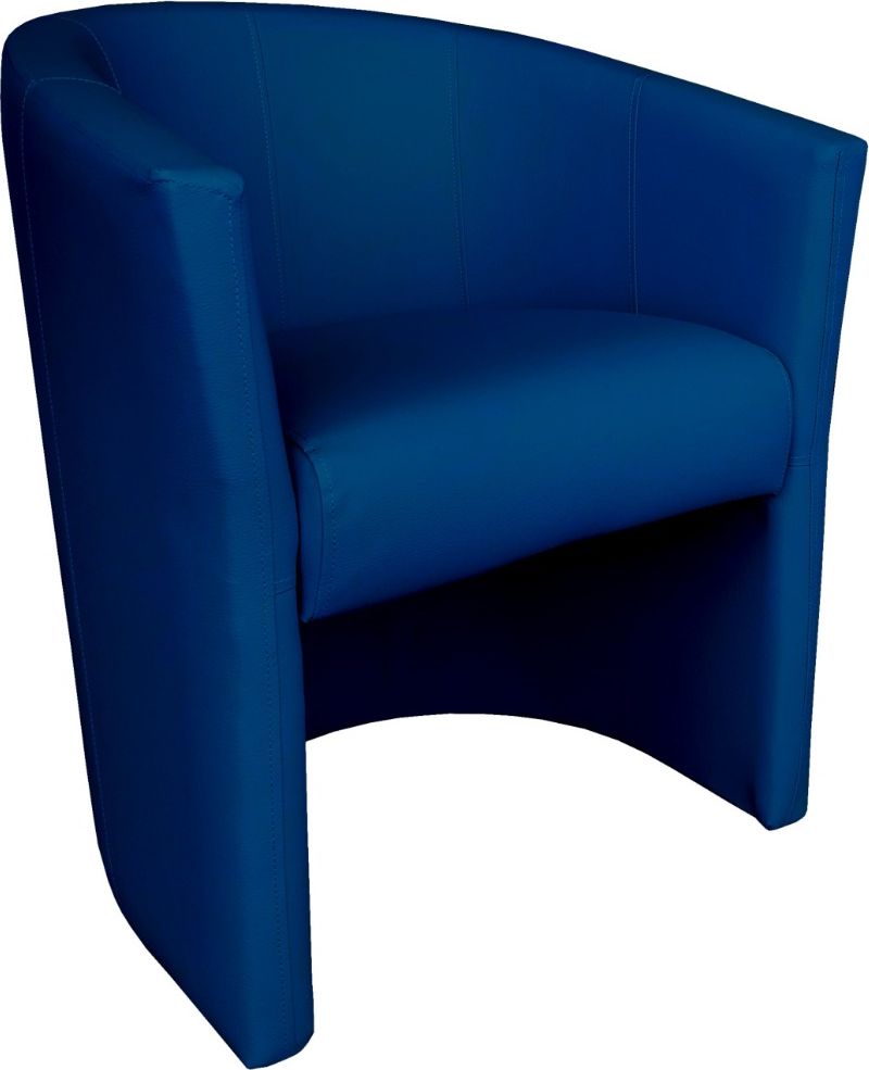 Atos Fotel MAROS ECO granatowy do salonu ATOS