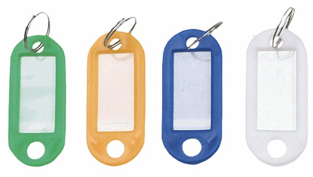 Top Tools Zawieszki plastikowe do kluczy 12szt. 90U250