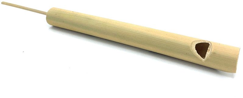 Drewniany Gwizdek Bambusowy - Prosty